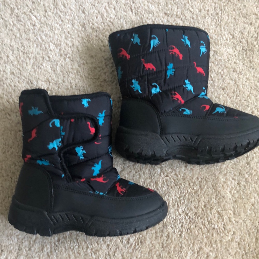Dinosaur Snow Boots